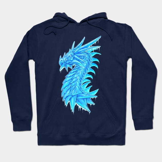 Ice Dragon Hoodie by chriskar